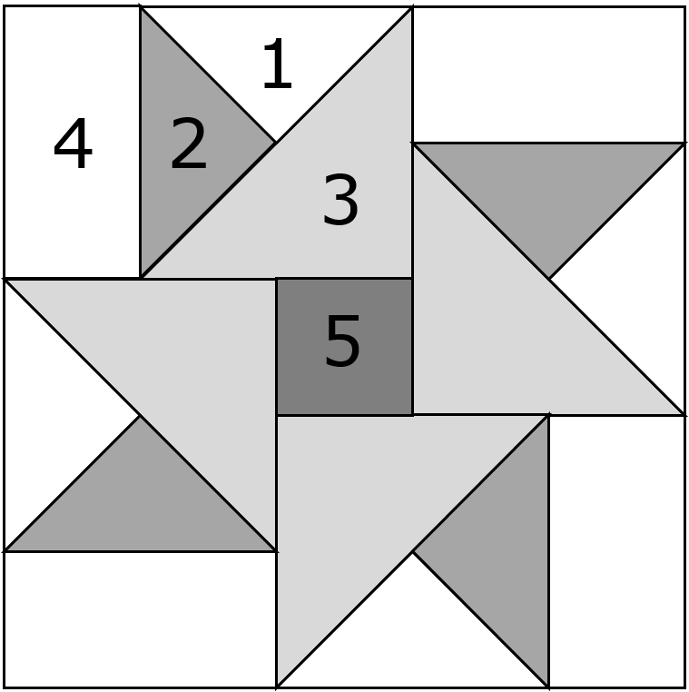 12 12 Inch Star Quilt Block Pattern Anna Quilt Pattern