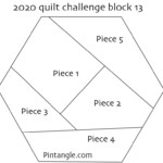 2020 Crazy Quilt Block 13 Pattern Pintangle