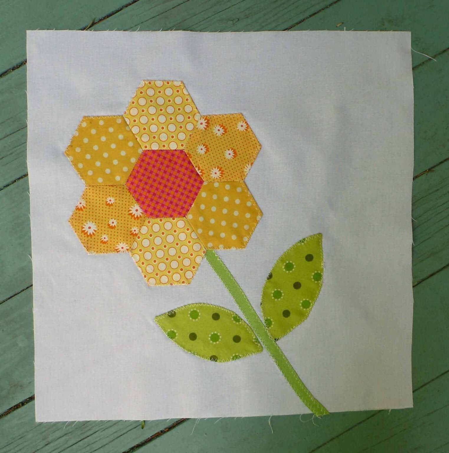 Flower Quilt Block Pattern Free