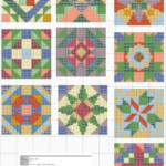 88 Best Cross Stitch Quilt Blocks Images On Pinterest Punto Croce