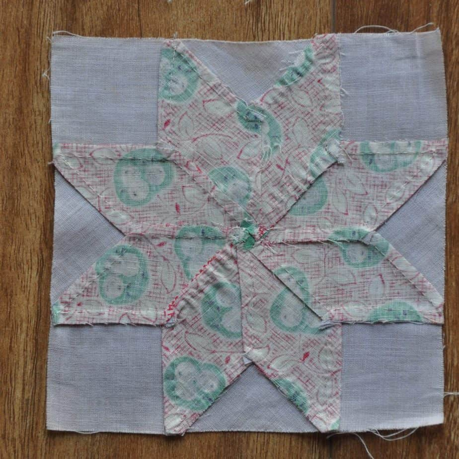 9 Inch Lemoyne Star Quilt Block Pattern QuiltBlockPatterns