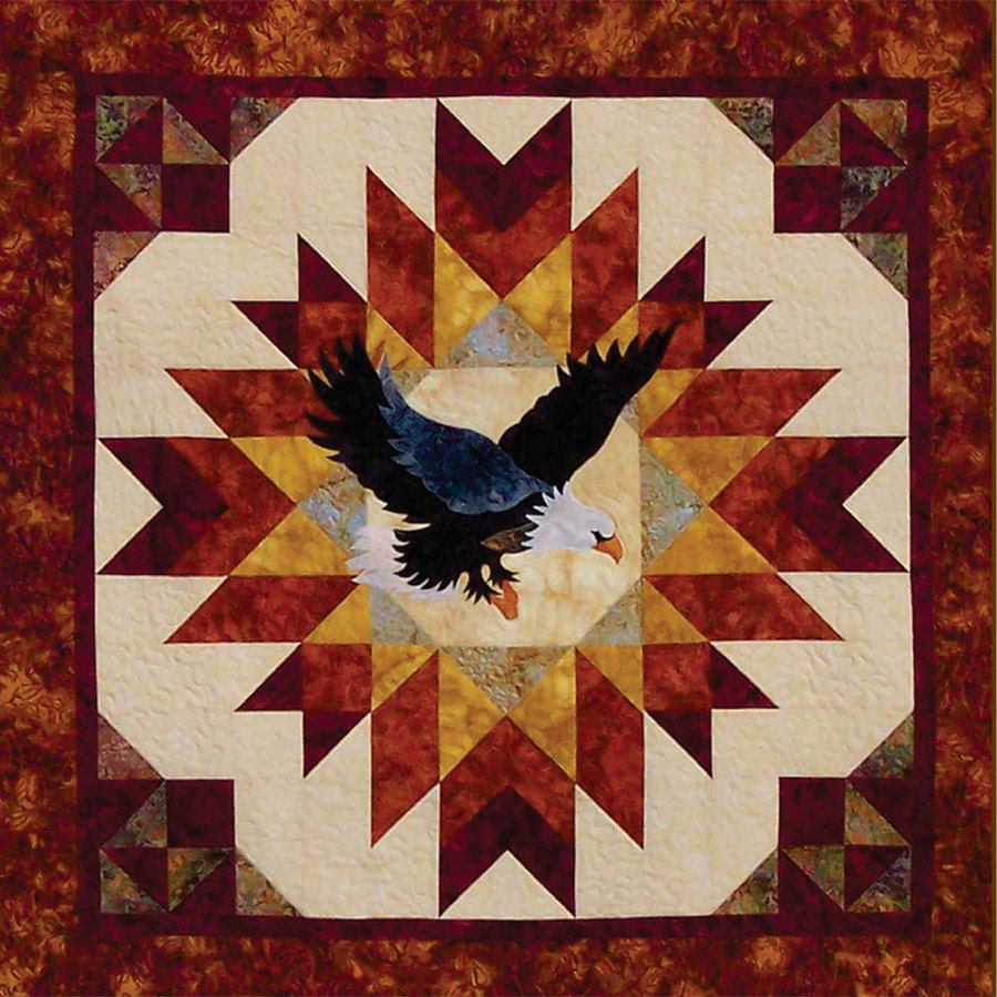 A Blaze Of Glory Eagle Quilt Pattern