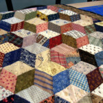 A Sentimental Quilter Tumbling Blocks