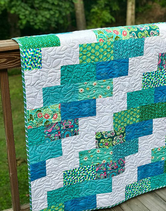A Super Easy Quilt That Finishes Quickly Quilting Digest Beginner 