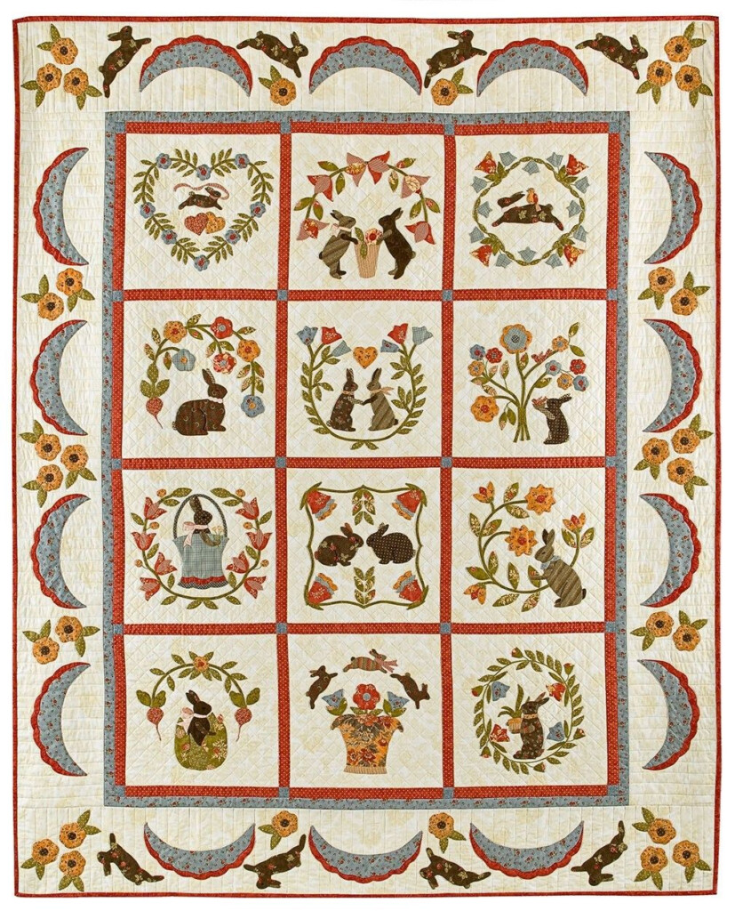 Baltimore Bunnies Applique Quilt Patterns Baltimore Album Quilt Quilts