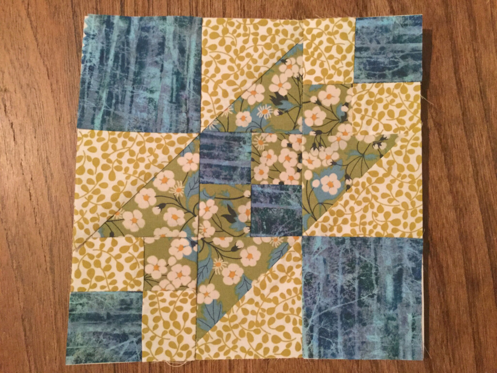 Block 12 Broken Sugar Bowl Quilts Sampler Quilt Farmer Wife