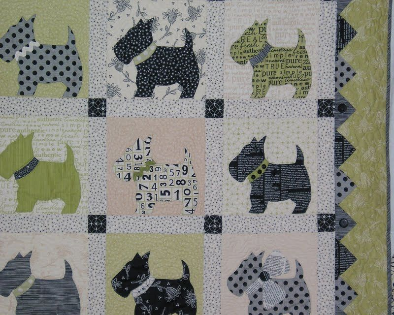  BrendaLou s Blog Scottie Dogs At Quilt Market Dog Quilts 