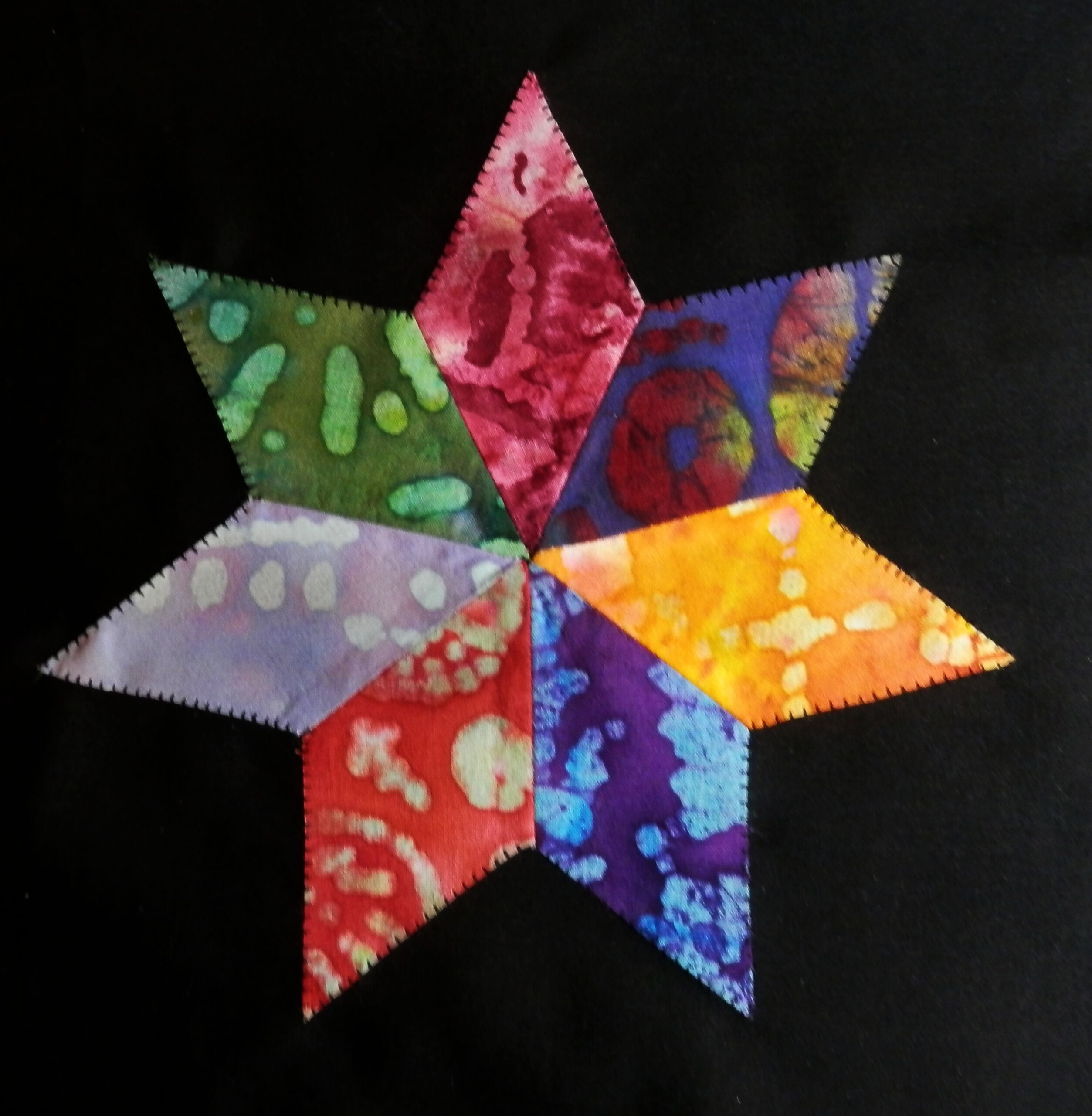 Cherokee Star Quilt Block Pattern - QuiltBlockPatterns.net