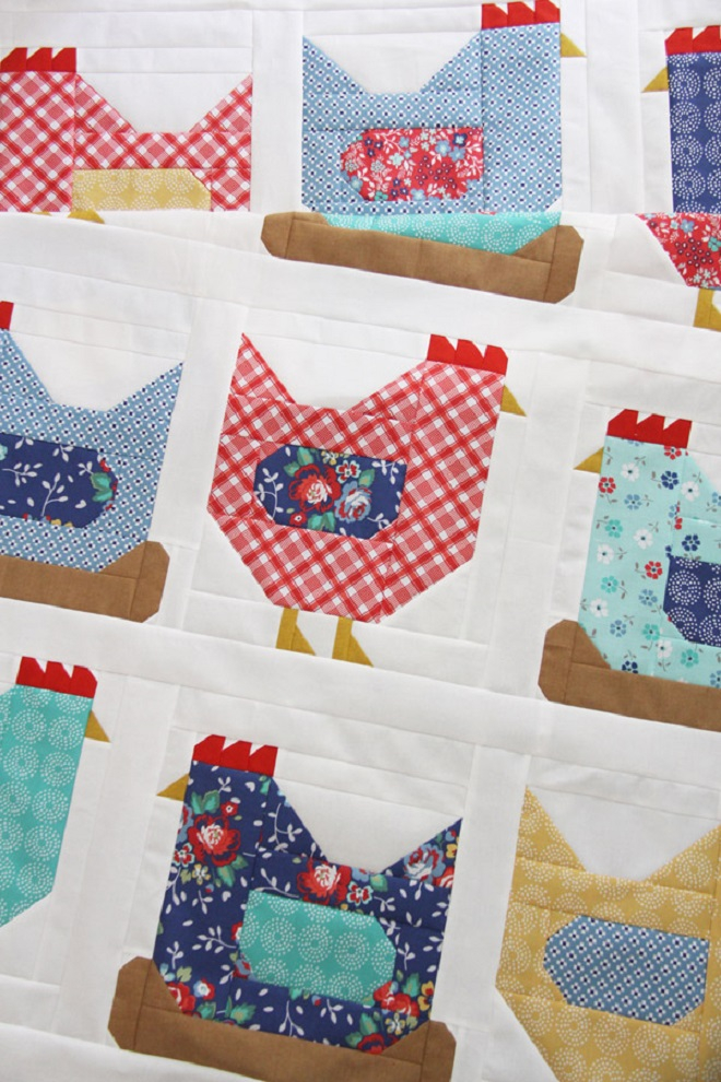 Chickens Quilt Pattern By Cluck Cluck Sew 671339560567 Quilt In A Day 