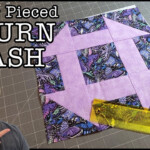 Churn Dash Quilt Block Paper Pieced Make A 12 5 X 12 5 Churn Dash