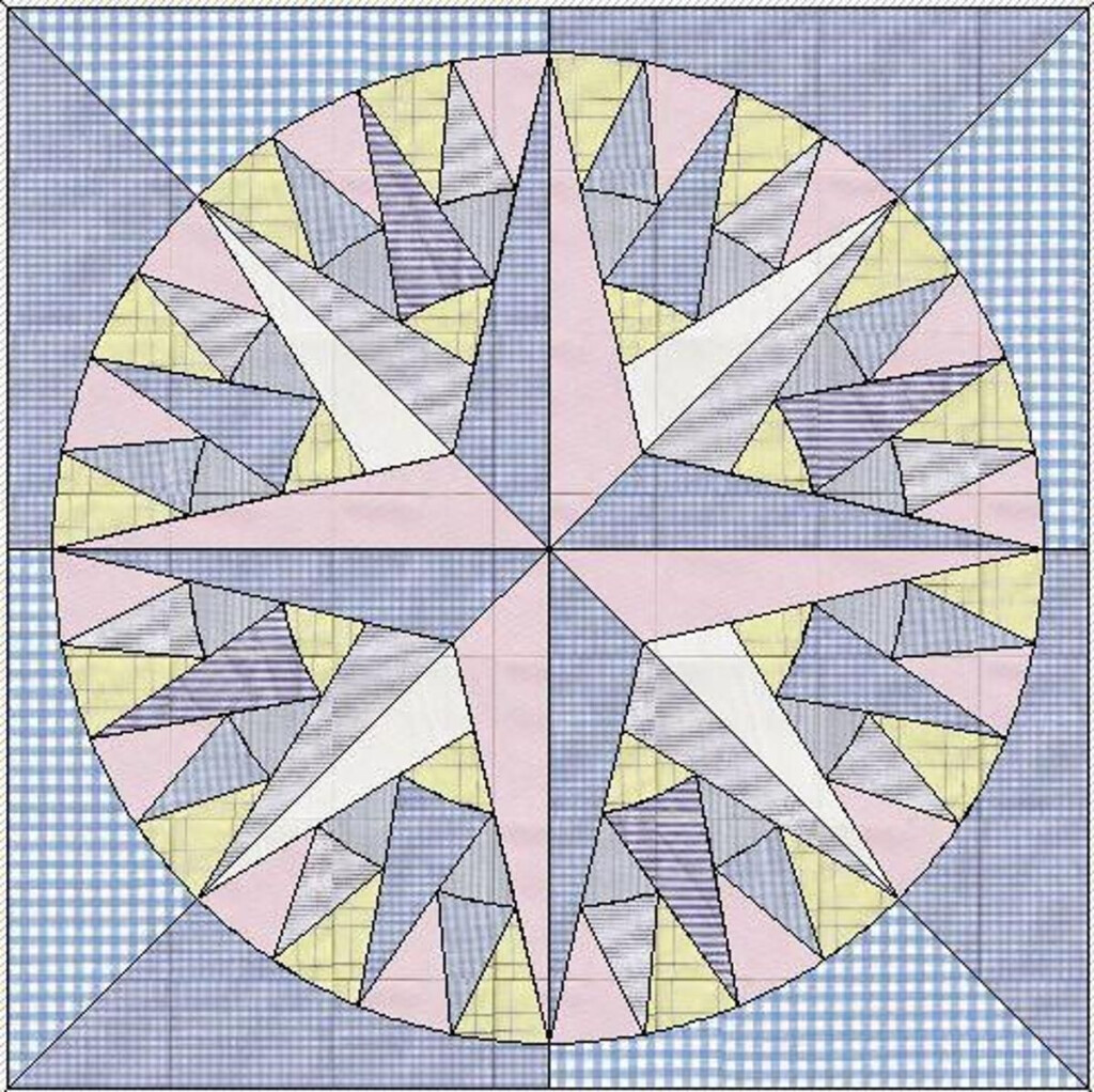 Compass Craftsy Free PDF English Paper Piecing Quilts Paper 
