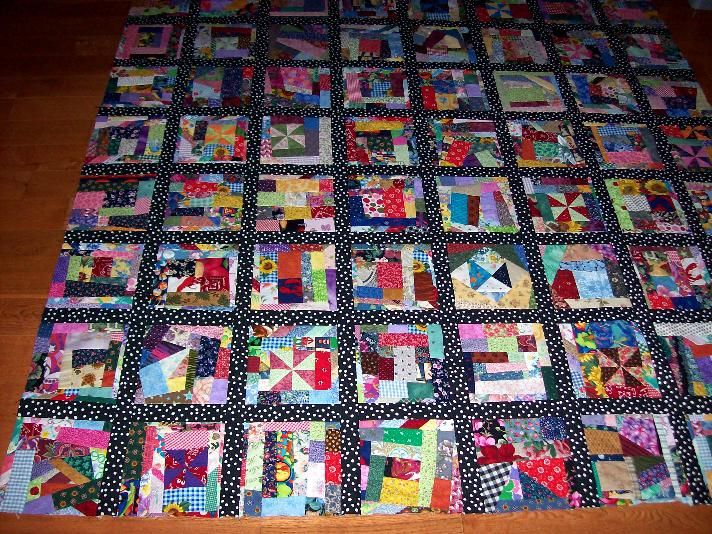 Crumb Quilt Finished Crumb Quilt Crazy Quilts Patterns Scrap Quilt 