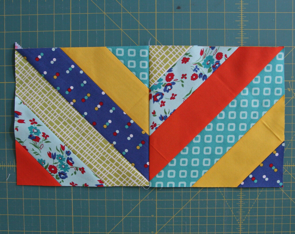 Diagonal Strip Quilt Tutorial Strip Quilt Patterns Strip Quilts 