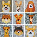 Dog Quilt Block Patterns Dog Quilts Animal Quilts Paper Quilt