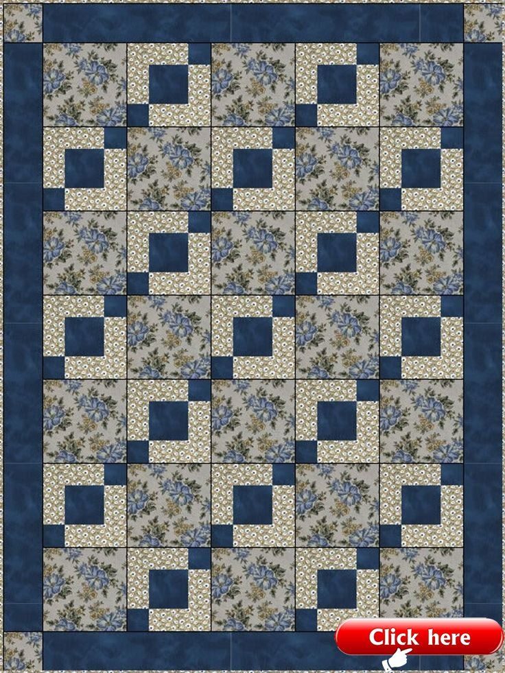 Downloadable Stepping Stones Quilt Pattern Easy 3 Yard Design 2019 