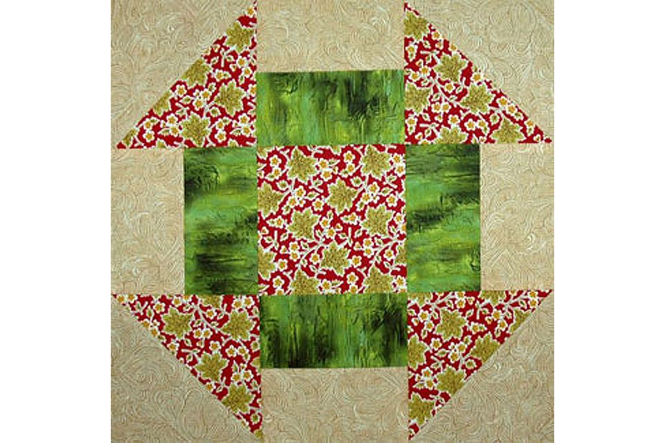 12 5 Churn Dash Quilt Block Pattern QuiltBlockPatterns