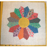 Easy Dresden Plate Quilt Block Pattern