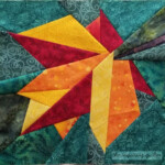 Fall Into A QAL Block 8 Autumn Leaf The Inquiring Quilter