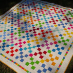 Finished Nine Patch Patch Quilt Nine Patch Quilt Quilts