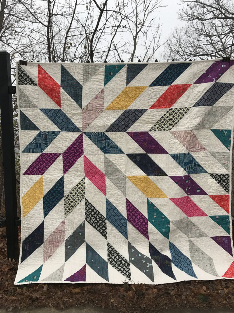 Firecracker Quilt With Cotton And Steel Macrame Quilts Picture 
