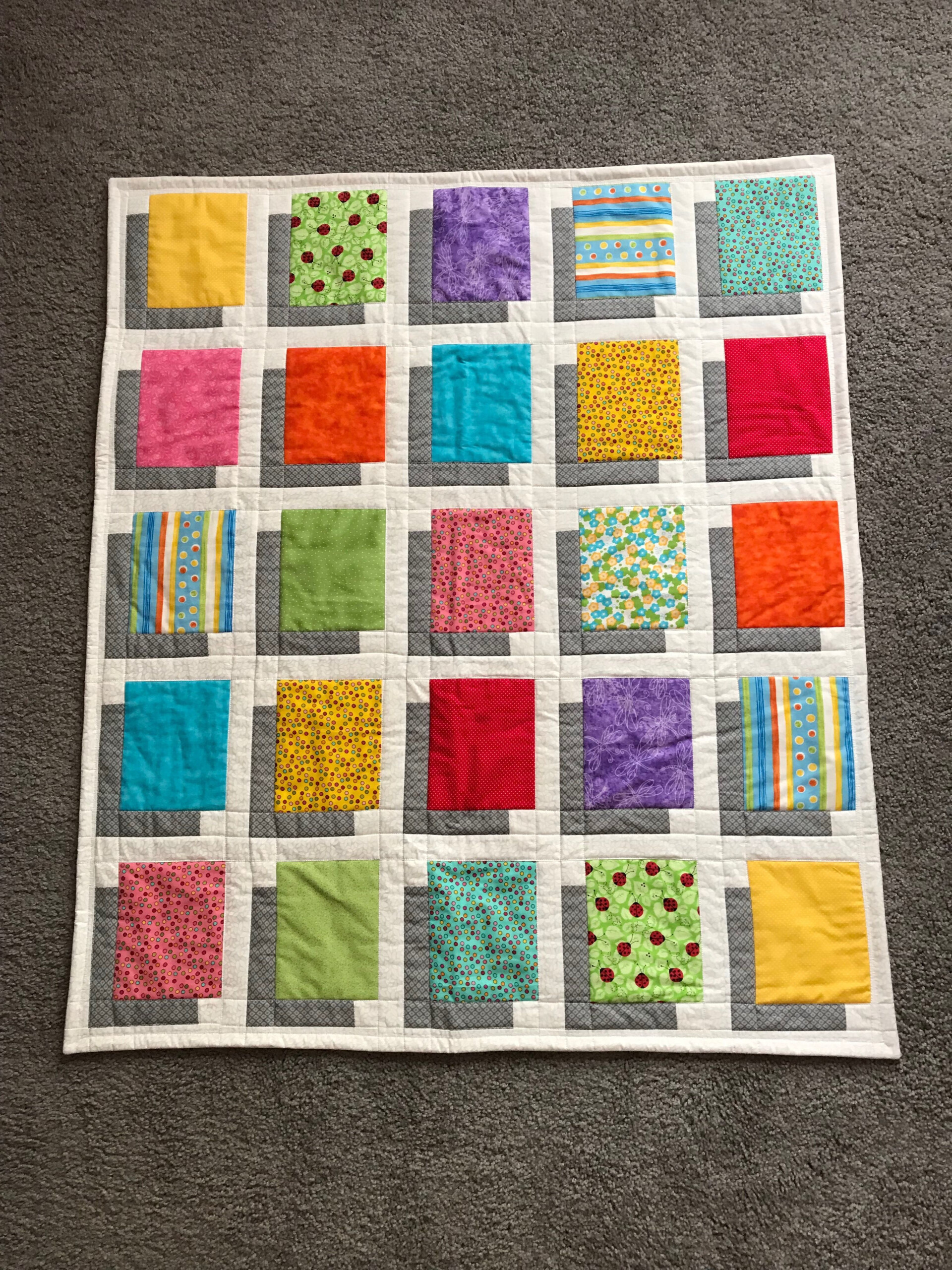 Floating Blocks Baby Quilt Quilts Baby Quilts Baby Blocks