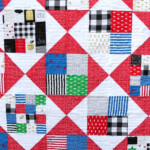 Four Square Quilt Tutorial Featuring Let Them Be Little Diary Of A