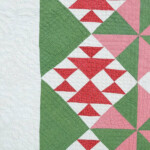 Fox And Geese Quilt With Pinwheels For Sale At 1stdibs