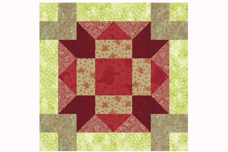 Free 12 Inch Patchwork Quilt Block Patterns Cross Quilt Puzzle Quilt