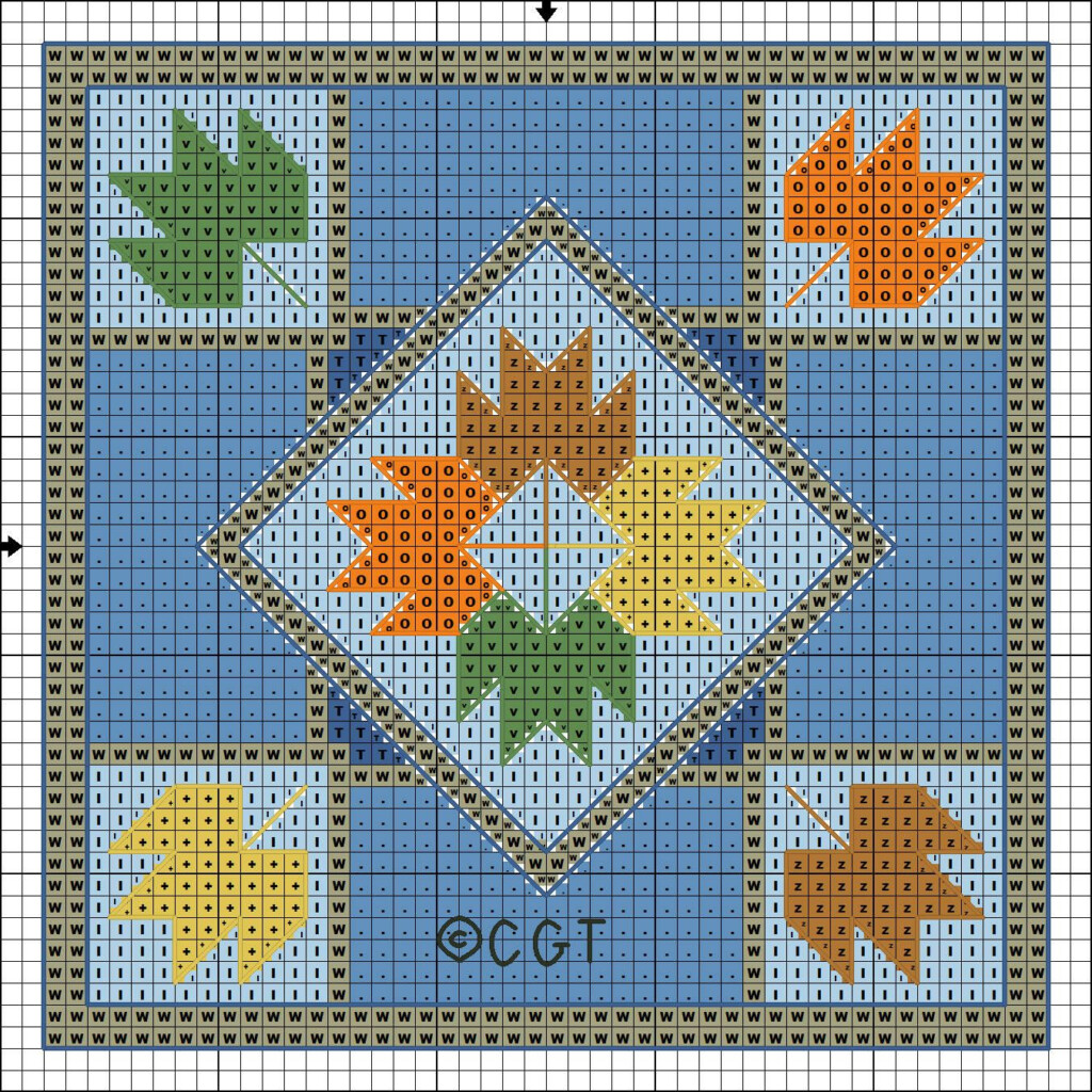 Free Cross Stitch Quilt Block Patterns Roman Square Quilt Block 