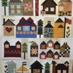 FREE Moda Village Quilt Patern House Quilt Patterns House Quilts Quilts