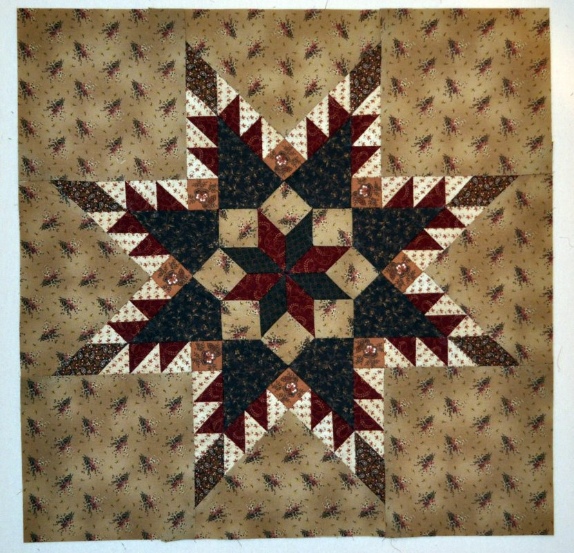 Free Pattern Feathered Star Quilt Block By Tara Lynn Darr