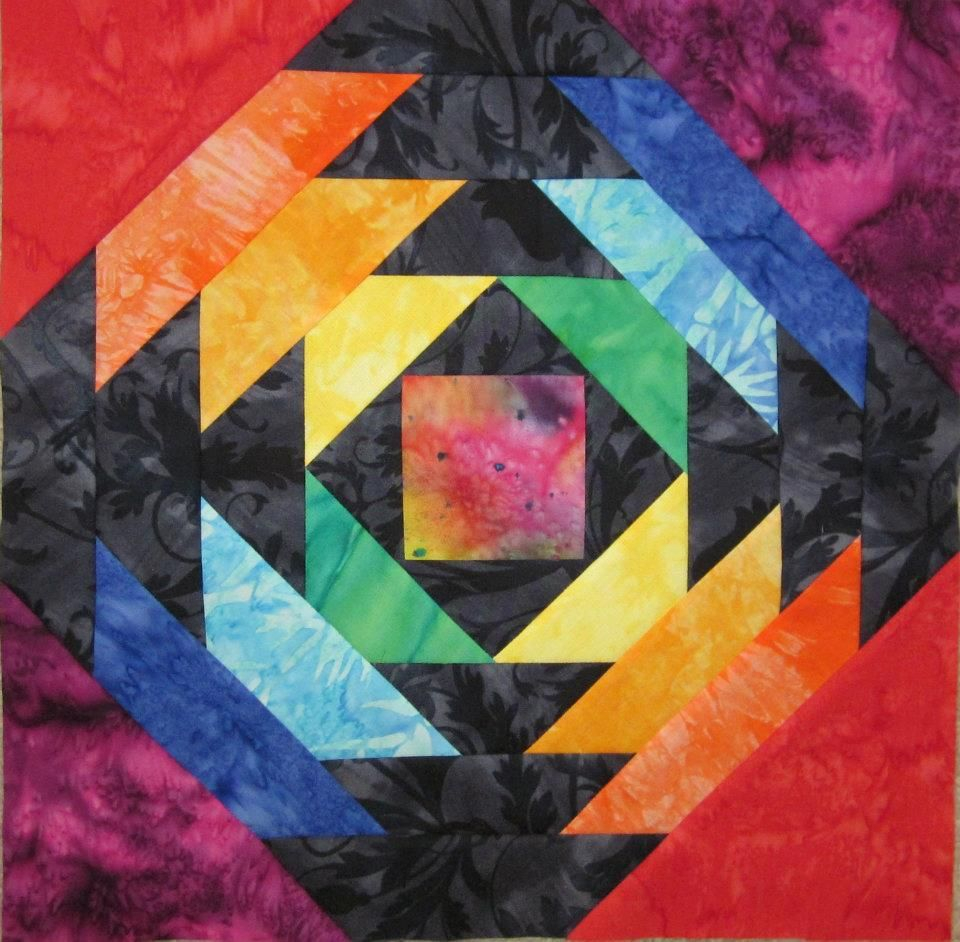 Free Quilt Pattern Pineapple Block By Abby Josias Van Buskirk 