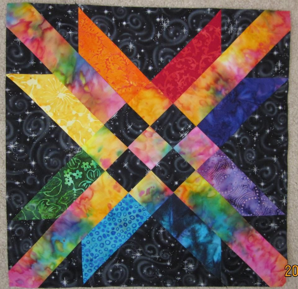 Free Quilt Pattern The Mexican Star Block By Abby Josias Van Buskirk 