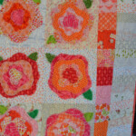 French Roses Flower Quilts Rose Quilt Colorful Quilts