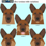 German Shepherd Quilt Block Etsy In 2020 Dog Quilts Quilt Blocks