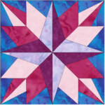 Guiding Star 15 Inch Block Quilting Template Pattern