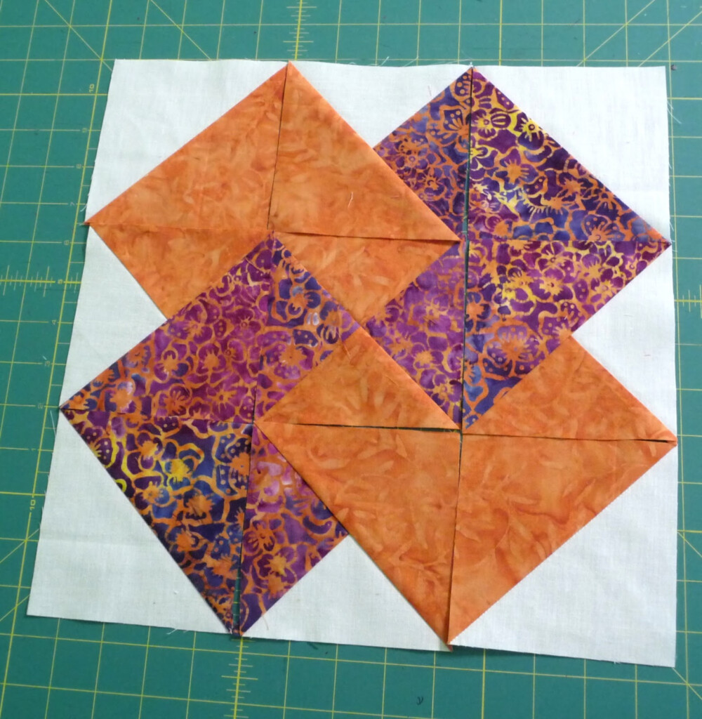 Handmadewhimzy Blog Card Trick Quilt Block Tutorial