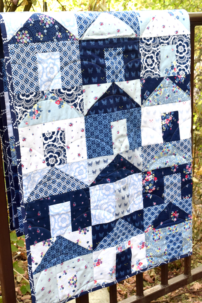 Hanna s Houses Quilt House Quilts House Quilt Block House Quilt 