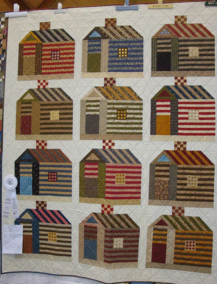 Image Result For LOG CABIN Basket Quilt Block Patterns House Quilts