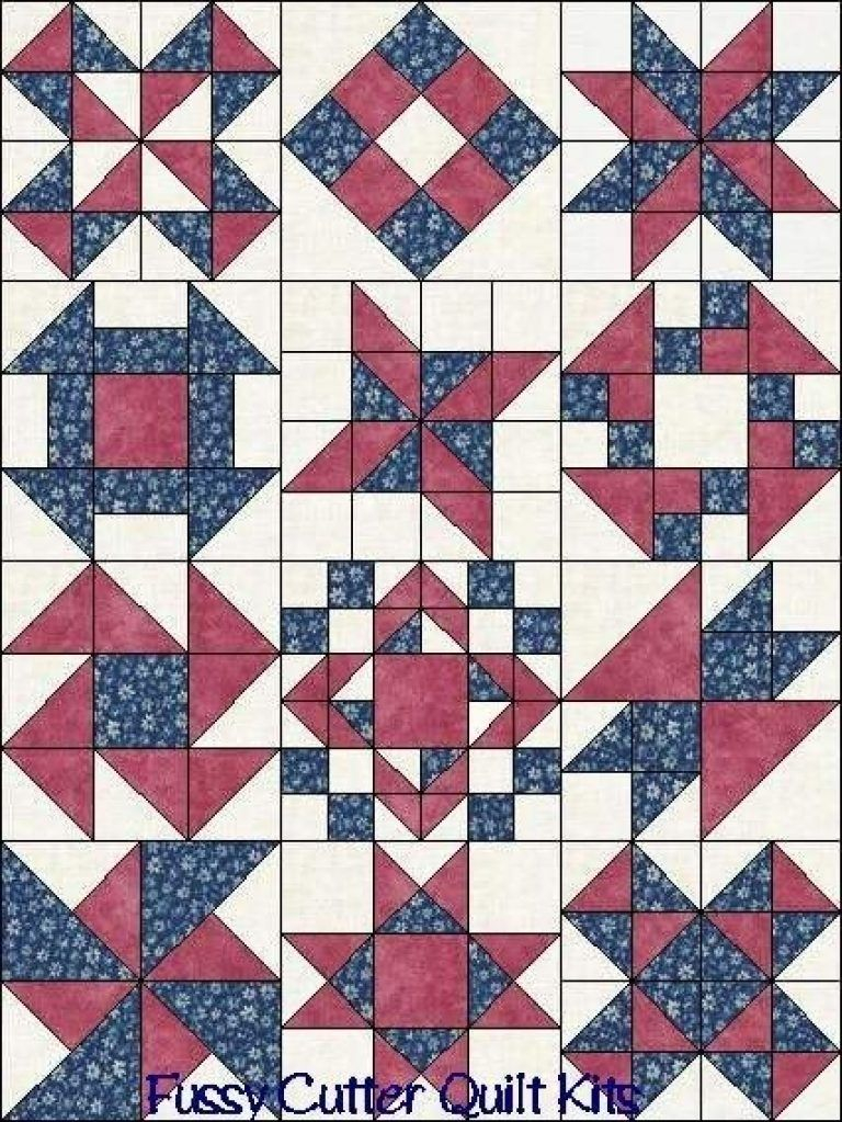 Interesting Three Color Quilts Blocks Quilt Pattern Inspirations