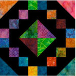 Jewel Box Quilt And Quilt Block Pattern