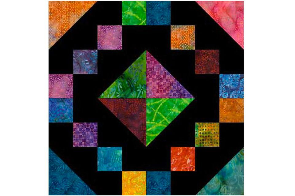 Jewel Box Quilt And Quilt Block Pattern