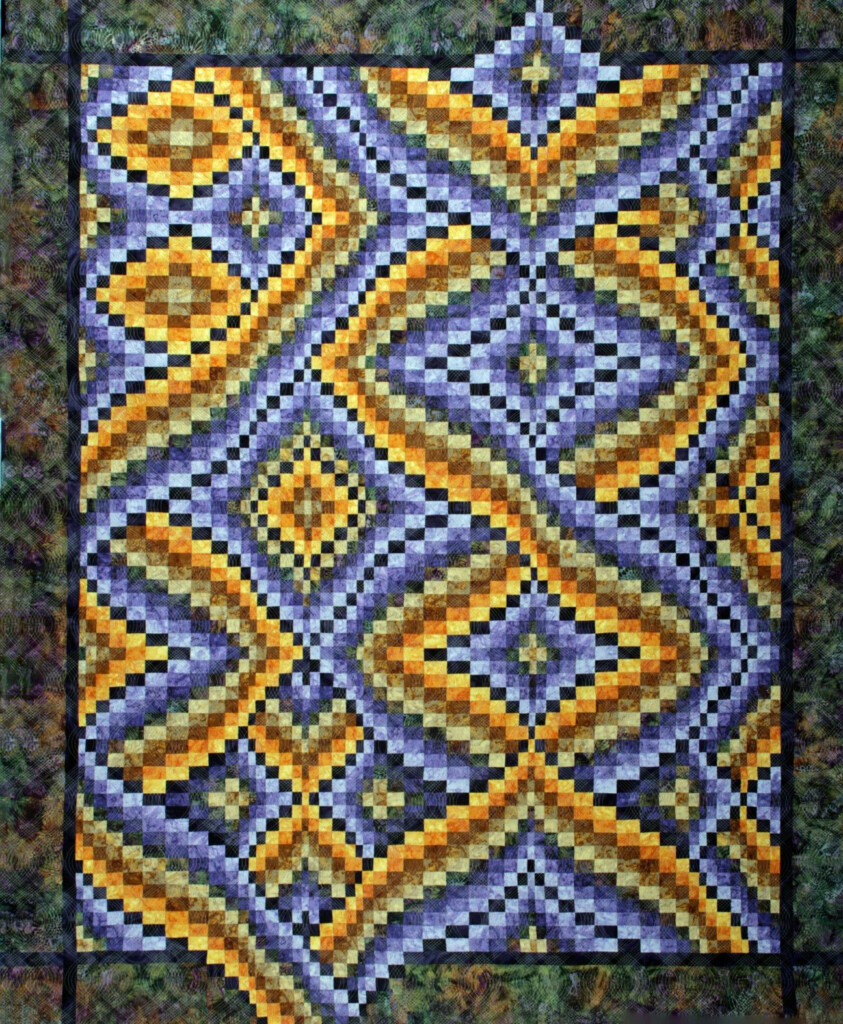 Lakeview Quilting By Linda McGibbon Majestic Bargello Quilt 