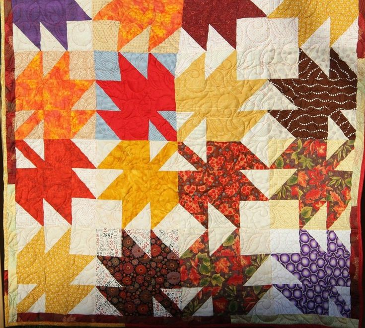 Maple Leaf A Quilt Block Tutorial Late Night Quilter Quilt Block 