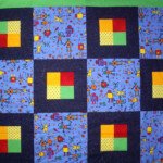 Meg s Framed Four Patch Quilt Block Pattern At www quilte Flickr
