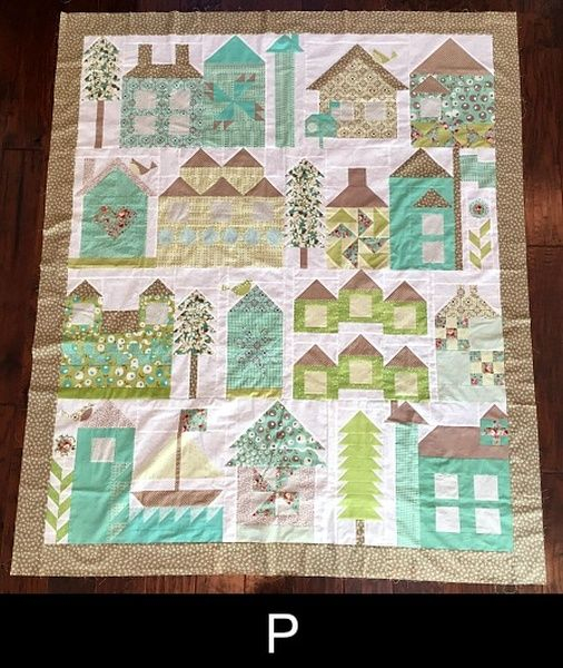 Free House Quilt Block Patterns By Moda