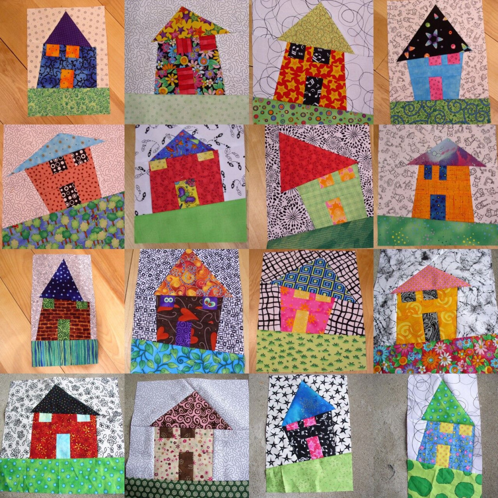 More Wonky Houses House Quilt Patterns House Quilt Block House Quilts