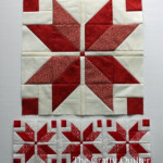Nordic Mini Quilt Along Row 1 The Crafty Quilter Barn Quilt