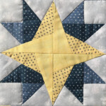 North Star PDF Quilt Block Pattern Etsy Star Quilt Patterns