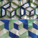 Paper Pieced Tumbling Blocks Paper Piecing Quilts Paper Piecing